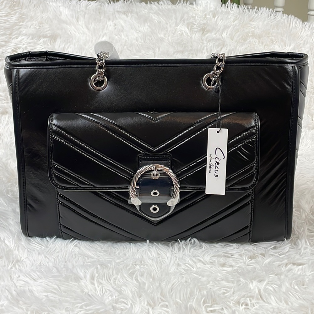 CIRCUS by Sam Edelman ~ Carmen Nylon Tote ~ Black ~ NWT!